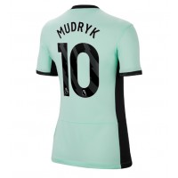 Camiseta Chelsea Mykhailo Mudryk #10 Tercera Equipación para mujer 2023-24 manga corta